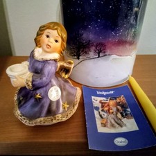 Engel 12,5 cm mit Kerze, Marke