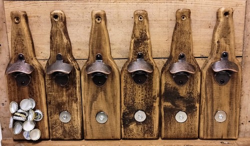 Wand flaschenöffner bronzefb - wand,