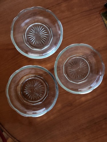 Alte pressglas teller - pressglas,