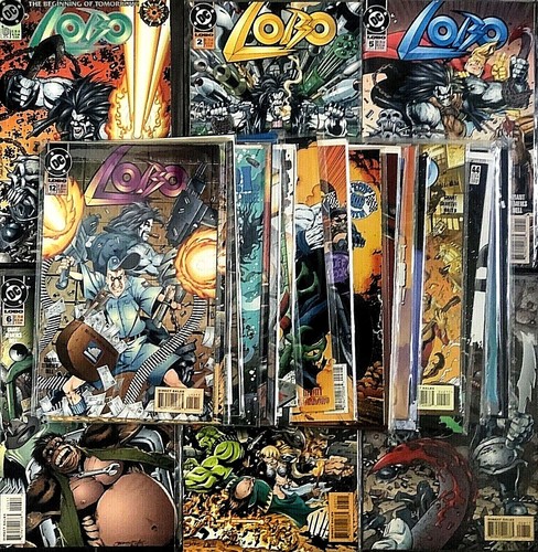Comics lobo verschieden - dc,