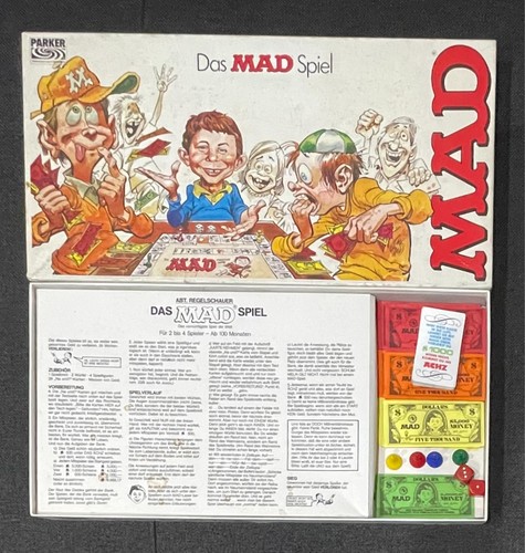 Parker das mad spiel 1982 - parker,