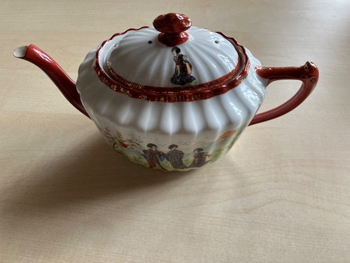 Chinesische teekanne geishas - teekanne,