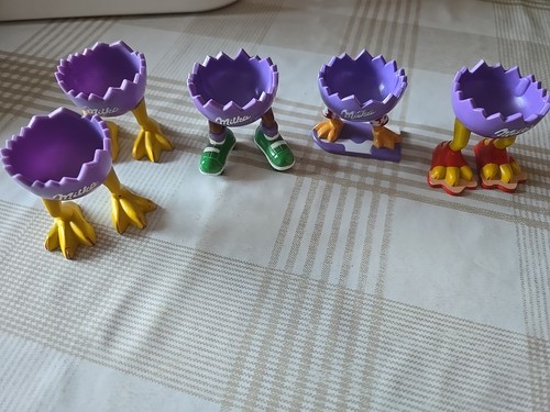 Eierbecher milka 5 stück - eierbecher,
