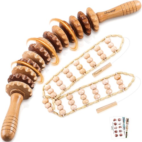 Massageroller holz set - massageroller,