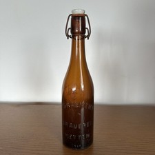 Antike Bierflasche J