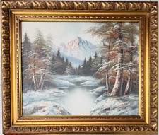 Original altes Ölgemälde