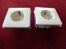 2x Jung Steckdoseneinsatze