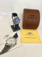 Breitling Chrono  Cockpit blaues Zifferblatt - B30012 Full Set