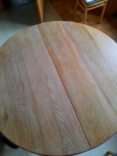 Runder massiver esstisch - runder,