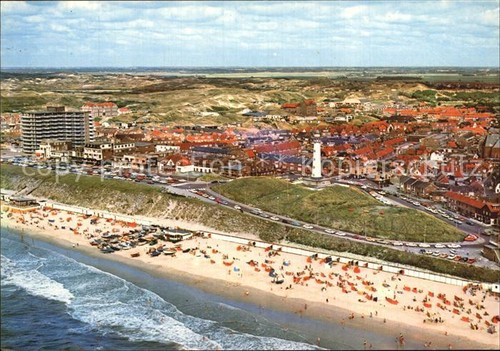 Egmond aan zee fliegeraufnahme - zee,