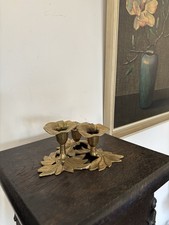 Vintage Kerzelhalter Messing