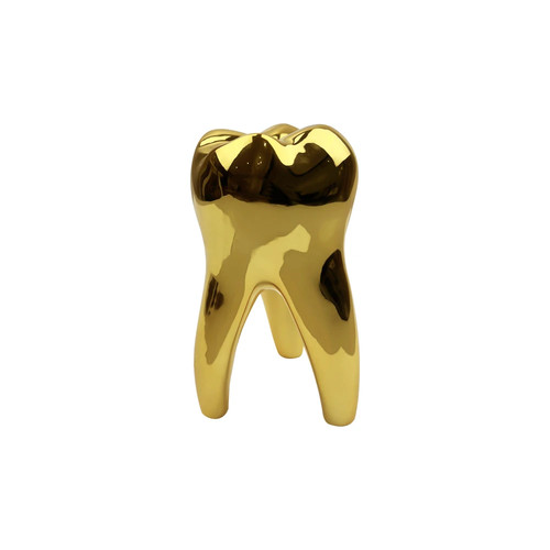 Zahnarzt dekoration gold - dekoration,