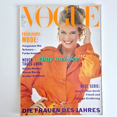Claudia schiffer vogue - claudia,