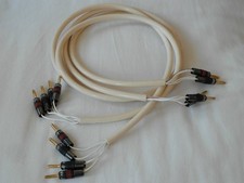 Chord Company Rumour 4 Bi-Wiring Lautsprecherkabel 2 x 1,5m QED Airloc Bananas