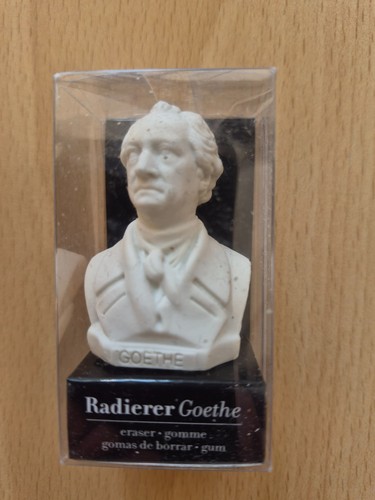 Radiergummi radierer goethe - radiergummi,