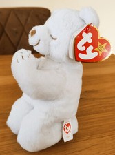Ty Beanie Babies Hope II der betende Teddy in weiß