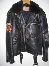 Lederjacke Cabrio Oldtimer Fahrer XXL Vintage VK kostenfrei evtl Preisvorschlag