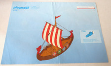 Playmobil 3150 Wikingerschiff  Bauplan RARITÄT !