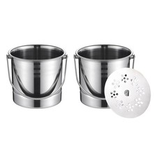 Champagner Getränkeeimer, Eiswürfelbehälter mit Griff, Champagnergetränk,