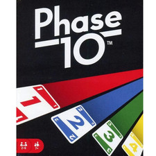 Mattel Games Phase 10 Card