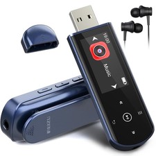 Bluetooth 5.3 MP3-Player | 64GB Clip für Sport | HiFi Sound