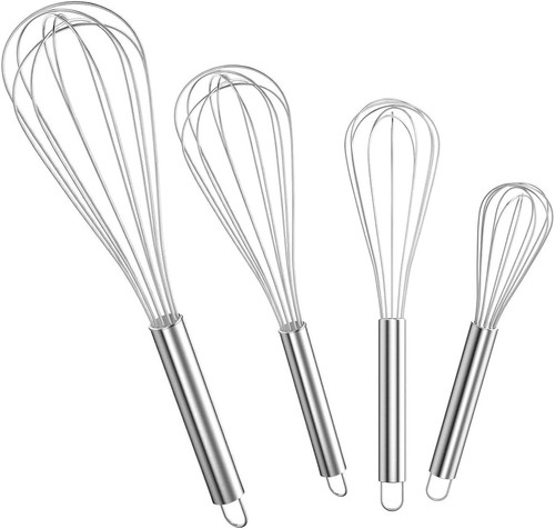 4er set schneebesen aus - schneebesen,