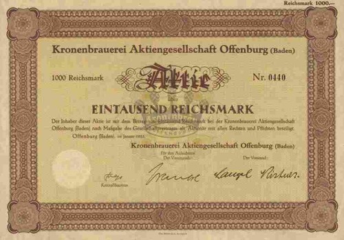 Kronenbrauerei 1935 - kronenbrauerei,
