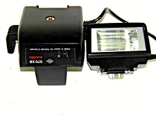 SELTENE ELEKTRONIK BLITZ GARNITUR FÜR POLAROID SX 70 MODELL:EUROBLITZ 370 XB