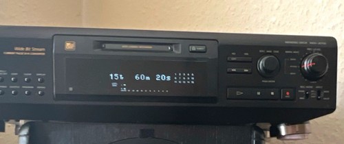 Sony mds je700 minidisc deck - sony, minidisc-deck