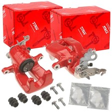 2xTRW BREMSSATTEL ROT HINTEN