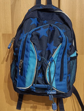 Kinder-Rucksack blau mit Sternen