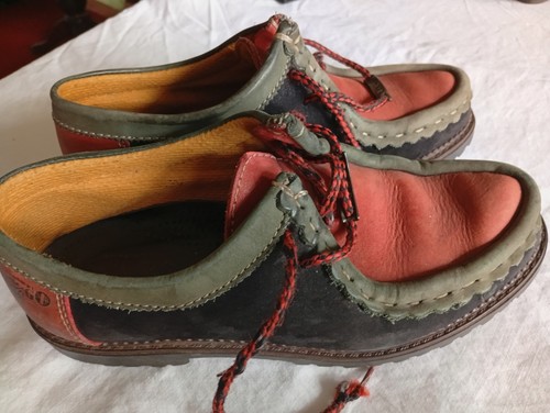 Robuste leder schnürschuhe - robuste,