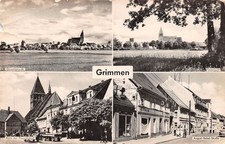 Grimmen Platz Straße Panorama