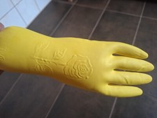 Premium gummihandschuhe gelb - premium,