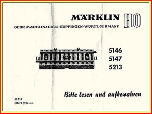 Märklin einbauanleitung - märklin, h0