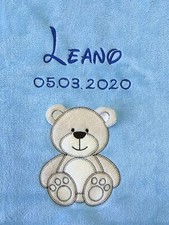 Babydecke mit name und - mit,