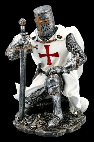 Kniender templer figur mit - kniender,