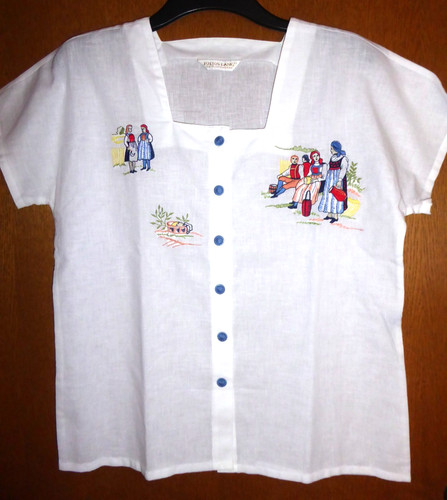 Schicke bluse landhausstil - bluse,