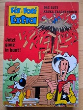 Fix + Foxi Extra Nr.21 von 1973 mit Lucky Luke - TOP Z1 Comic-Taschenbuch