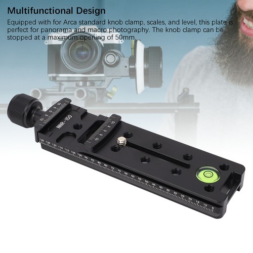 Camera rail nodal - nodal, 150mm