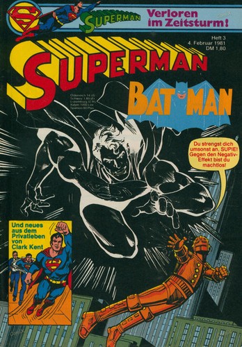 Superman und batman - superman, 3