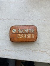alte Blechdose Fa.Max Meyer