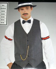 Herren Karneval Gangster Weste