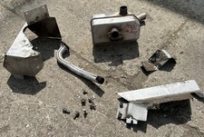 Aufsitzmäher Auspuff Schalldämpfer Schutzblech MTD 16/102 Vanguard Briggs