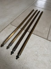 4 viktorianische Messing