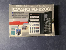 CASIO PB-220G Pocket Computer