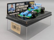 Modellautos 1:43 Minichamps Benetton Ford B 194 Hockenheim #5 Schumacher Vitrine