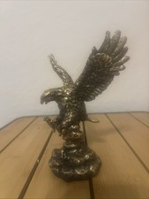 Adler Skulptur goldfarben ca