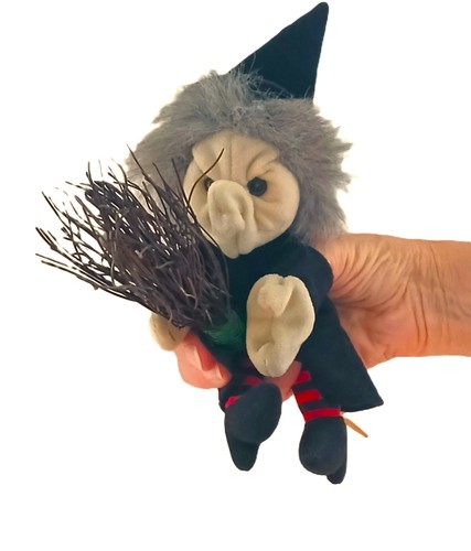 Handpuppe kleine hexe - handpuppe,