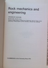 Rock Mechanics and Engineering